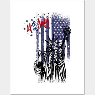 4th July Independece Day Posters and Art